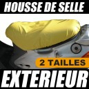 Housse protection de selle pour moto