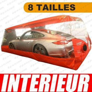 Abri protection int&eacute;rieur gonflable et pr&eacute;ssuris&eacute;e pour voitures - Carcoon Evo