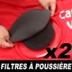 Filtres &agrave; poussi&egrave;re pour Abri gonflable Carcoon