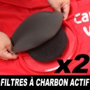 Filtres &agrave; charbon actif pour Abri gonflable Carcoon