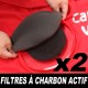 Filtres &agrave; charbon actif pour Abri gonflable Carcoon