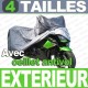 Extérieur/Interieur Universel - Housse Moto : Bache protection pour motos