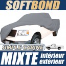 Mixte SOFTBOND - Housse voiture : Bache protection auto pour pick-up simple cabine