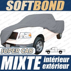 Mixte SOFTBOND - Housse voiture : Bache protection auto pour pick-up extented cab