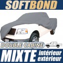Mixte SOFTBOND - Housse voiture : Bache protection auto pour pick-up extented cab