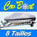 Housse de protection bateau Cov'Boat en polyester