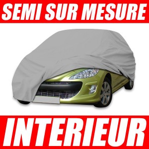Int&eacute;rieure semi-sur-mesure COVERLUX - Housse voiture : Bache protection auto pour citadines 