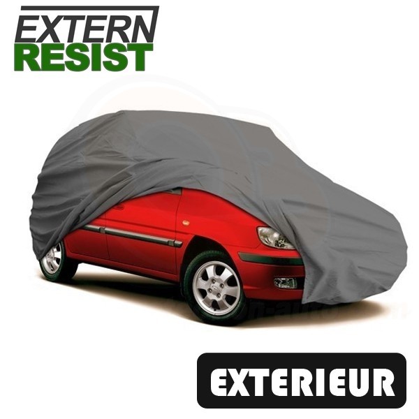 Housse de protection auto extérieure semi-sur-mesure EXTERN'RESIST