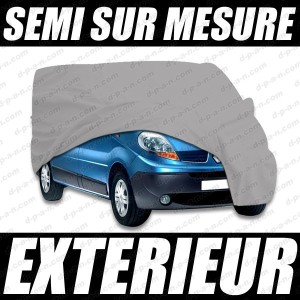 Ext&eacute;rieure semi-sur-mesure EXTERN'RESIST - Housse voiture : Bache protection auto pour combis/vans/utilitaires