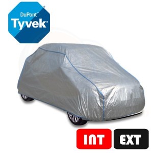 TYVEK semi-sur-mesure - Housse voiture : Bache protection auto pour citadines 