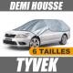 Demi-housse extérieure en TYVEK - Housse voiture : Bache protection auto pour breaks 