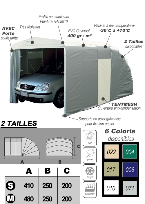 abri protection auto Autobox 1 volet