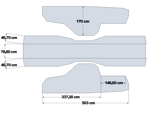 Dimensions de la housse softbond